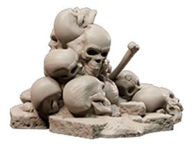 Miniaturas Problema Goblin Pilha De Crânios Escala 72mm