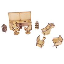 Miniaturas Salão de Beleza CLB com 8 peças - A097