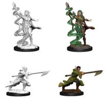 Miniaturas sem pintura Magic The Gathering Joraga Warcaller & Treespeaker