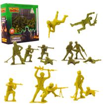 Miniaturas Soldadinhos Forças Armadas 36 Figuras 0966 - Gulliver Miniaturas Soldadinhos Forças Armadas 36 Figuras 0966 - Gulliver