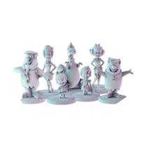 Miniaturas The Flintstones Para Rpg, Zombicide, D&d Miniaturas The Flintstones Para Rpg, Zombicide, D&d