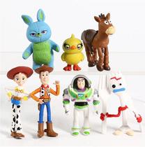 Miniaturas Toy Story 4 7 Bonecos Pvc 5 A 10 cm - FCATOYS
