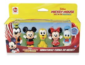 Miniaturas Turma do Mickey Disney Dedoche Vinil Atóxico - Líder