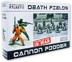 Miniaturas Wargames Atlantic Death Fields Cannon Fodder 28 mm