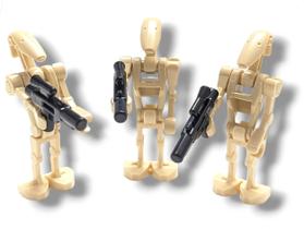 Miniboneco LEGO Star Wars Battle Droid (pacote com 3)