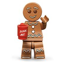 Minibonecos LEGO Série 11 Gingerbread Man Loose Minibonecos LEGO Série 11 Gingerbread Man Loose