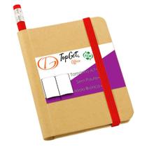 Minicaderneta7X11Cm 70Fls Sempauta Begônia Topget - Vermelho