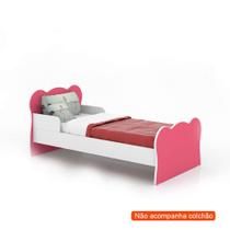 Minicama Múrcia Branca e Rosa