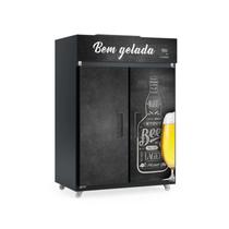 Minicâmara Cervejeira Porta Dupla 1421 Litros Gelopar GMCB-2P PR 220V Minicâmara Cervejeira Porta Dupla 1421 Litros Gelopar GMCB-2P PR 220V