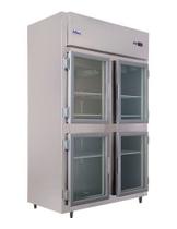 Minicâmara Comercial Inox 304 Frilux Rf065 4 Portas Vidro Minicâmara Comercial Inox 304 Frilux Rf065 4 Portas Vidro