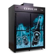 Minicâmara de Refrigeração p/ Bebidas MCB150 Adesivada - Até 30 Caixas 1977L Ar Forçado -5 a +5C - Polar