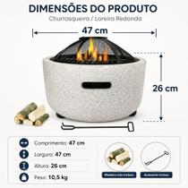 Minichurrasqueira De Carvão Para Espetinho Portátil Prática Fácil De Limpar Ferro Reforçado Minichurrasqueira De Carvão Para Espetinho Portátil Prática Fácil De Limpar Ferro Reforçado