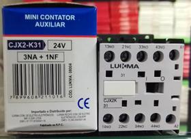 Minicontator cjx2 k40 04na 24v 60hz lukma Minicontator cjx2 k40 04na 24v 60hz lukma