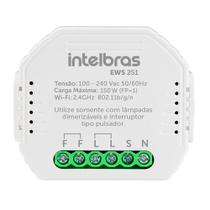 Minicontrolador Dimmer Wi-fi para 1 Interruptor EWS 251 Intelbras Minicontrolador Dimmer Wi-fi para 1 Interruptor EWS 251 Intelbras