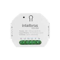 Minicontrolador Inteligente Zigbee EZS 222 Intelbras para 2 Interruptores Minicontrolador Inteligente Zigbee EZS 222 Intelbras para 2 Interruptores