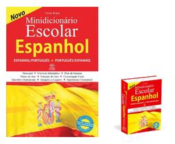 Minidicionário Escolar Espanhol * Português e Português * Espanhol - 445pg. - KOPECK