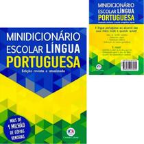 Minidicionário Escolar Língua Portuguesa Inglês e Espanhol Dicionário Ciranda Cultural