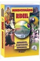 Minidicionário Ridell - Espanhol - Português - Espanhol - Rideel