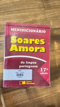 Minidicionário Soares Amora Da Língua Portuguesa Minidicionário Soares Amora Da Língua Portuguesa