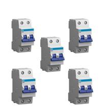 Minidisjuntor Bipolar Weg MDW-C32-2 32A Curva C Kit com 5 Unidades de Alta Qualidade!