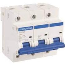 Minidisjuntor Tdj103C125 3P125A10Ka Tramontina Minidisjuntor Tdj103C125 3P125A10Ka Tramontina