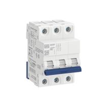 Minidisjuntor Tripolar 10a Mdwp-C10-3 Curva C Weg