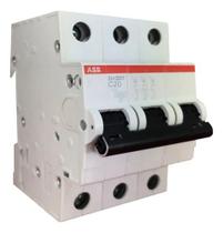 Minidisjuntor Tripolar 400vca 20a Sh203 T-c20 Abb Minidisjuntor Tripolar 400vca 20a Sh203 T-c20 Abb