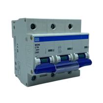 Minidisjuntor Tripolar 70a Mdw-C70-3 Curva C Weg