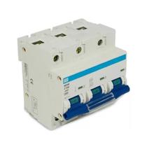 Minidisjuntor Weg Tripolar 100A Curva C MDW-C 100A