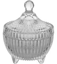 MINIE POTICHE 11x9x9cm VIDRO TRANSP