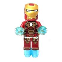 Minifig Homem de Ferro - Blocos Compatível Lego Minifig Homem de Ferro - Blocos Compatível Lego