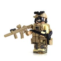 Minifigura Battle Brick Seal Team Six Commando Custom 1 Minifigura Battle Brick Seal Team Six Commando Custom 1