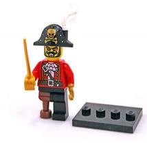 Minifigura Capitão Pirata Lego Série 8