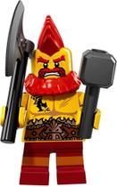 Minifigura colecionável LEGO Series 17 Battle Gnome (71018)