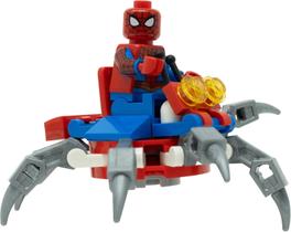 Minifigura do LEGO Homem-Aranha com Figura de Brinquedo Spider-Crawler