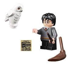 Minifigura LEGO Harry Potter 2018 Harry Potter com coruja 75954
