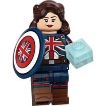 Minifigura LEGO Marvel Série 1 Capitã Carter 71031 Minifigura LEGO Marvel Série 1 Capitã Carter 71031