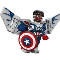 Minifigura LEGO Marvel Série 1 Capitão América Falcon 71031
