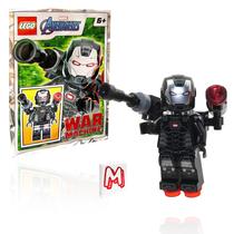 Minifigura LEGO Marvel Super Heroes Avengers Infinity War War Machine com blasters