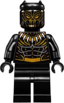 MiniFigura LEGO Marvel Super Heroes Black Panther - Traje Golden Jaguar do Killmonger (76099)