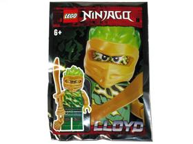 Minifigura LEGO Ninjago Lloyd FS Spinjitzu Slam com espada Minifigura LEGO Ninjago Lloyd FS Spinjitzu Slam com espada