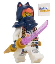 Minifigura LEGO Ninjago Sora com lâmina rosa Elemental Master Minifigura LEGO Ninjago Sora com lâmina rosa Elemental Master
