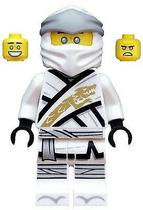 Minifigura LEGO Ninjago Zane Legacy do conjunto 70670