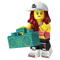 Minifigura LEGO Série 20 Breakdancer Hip Hop Girl 71027