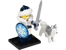 Minifigura LEGO Série 22 Snow Guardian com Husky 71032