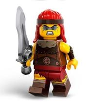 Minifigura Lego Série 25 - Bárbaro Feroz com Acessórios