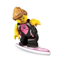 Minifigura LEGO Série 4 Surfer Girl Loose