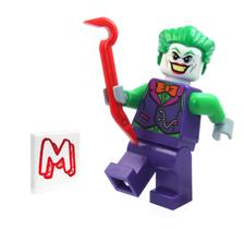 Minifigura LEGO Super Heroes DC Batman Joker com pé-de-cabra Minifigura LEGO Super Heroes DC Batman Joker com pé-de-cabra
