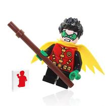 Minifigura LEGO Super Heroes DC Batman - Robin (Máscara Verde)