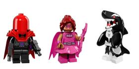 Minifiguras LEGO Batman - Capuz Vermelho, Orca e Batgirl Minifiguras LEGO Batman - Capuz Vermelho, Orca e Batgirl